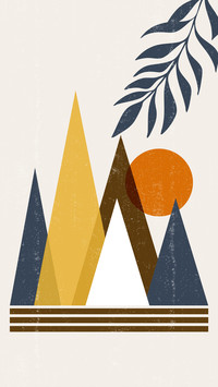 Literary and artistic simple illustration