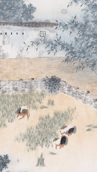 艺术家蔡涵悦作品 山中夏日