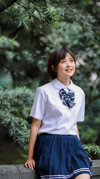 校园女神的笑-锐景创意