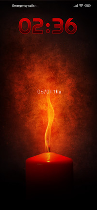 fire candle