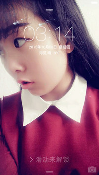 Adorable (自由桌面+充电特效+ios锁屏）走在冷风中...