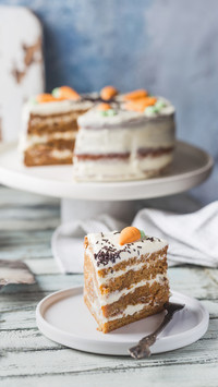 Some Layer Cakes on The Plate