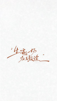 一纸心事，半句人生