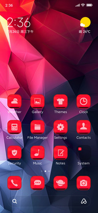 abstract polygon