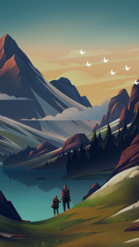 父子协上山