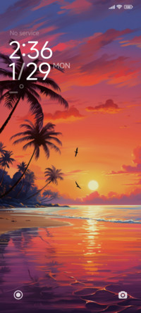 Relaxed Beach