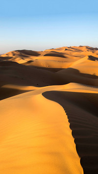 Sand dunes, Rub' al Khali or Empty Quarter