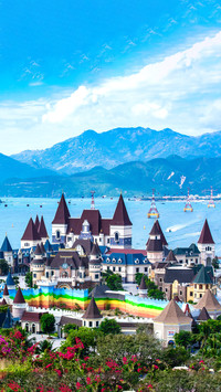 Nha trang is not a village but its definitely worth
