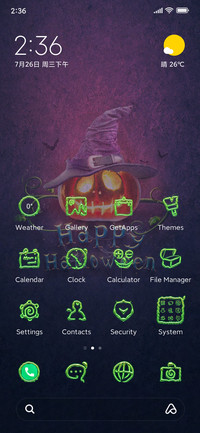 Halloween shock