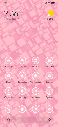 Rectangle Pastel