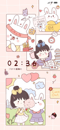 贴纸兔子