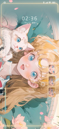 充电特效超级美少女