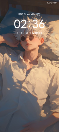 white hair