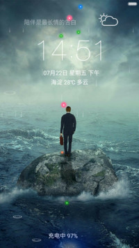 一个人看海