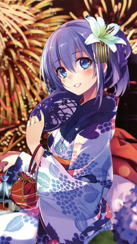 烟花绽放