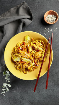 Udon noodles lazy edition recipe
