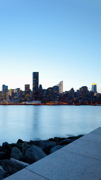 Skyline of buildings at Midtown Manhattan