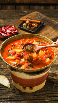 Three methods of making beef