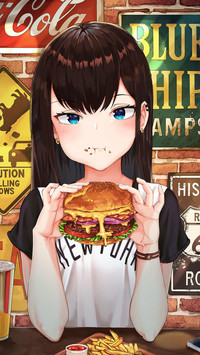 吃货少女