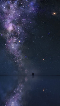唯美星空风景高清