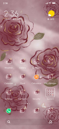 vintage rose