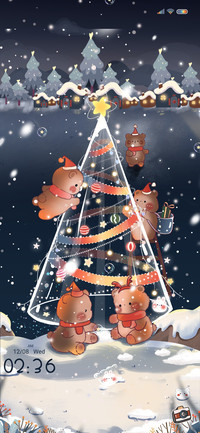 Christmas bear