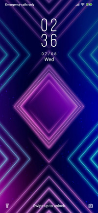 Neon Geomatric Pattern