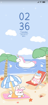 清爽夏日