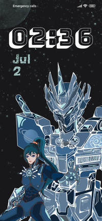 Blue Mecha