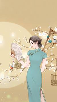 旗袍搭配小心机