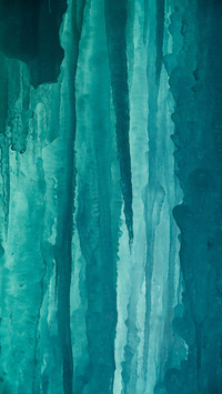 Textured turquoise ice