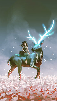 Illustration of a deer