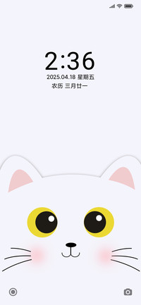 简约 可爱猫咪