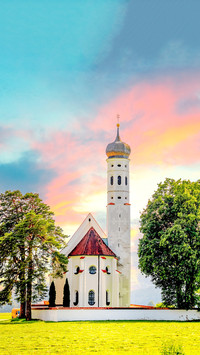 Saint Coloman Church in Schwangau, Germany