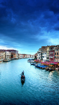 Grand Canal in sunset time