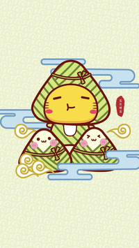 端午节卡通插画-锐景创意