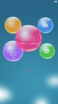 简洁（动态锁屏+音效解锁+音乐+天气）