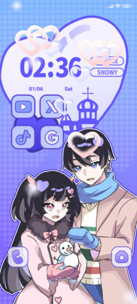 Winter lovers