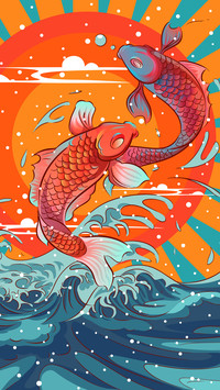 Where do the fish in the artificial lake come from 73
