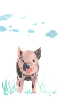 画家潘青作品