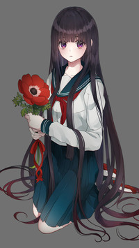 长发少女