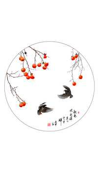 玲珑灯果满枝辉
