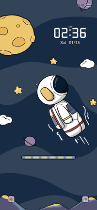 Dynamic astronaut