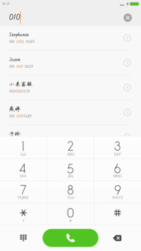 米开潇洒情书体