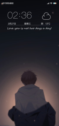 背影男孩