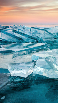 Selected baikal lake