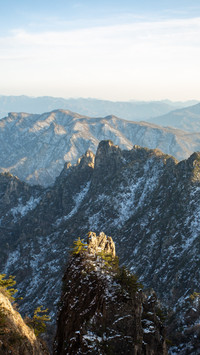 Jian Kou Snow Peak Reflects the Evening Glow