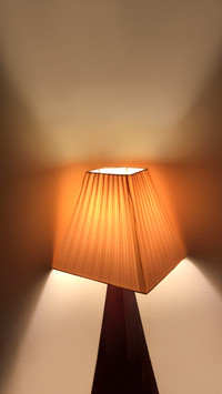 light to illuminate the room with minimal light