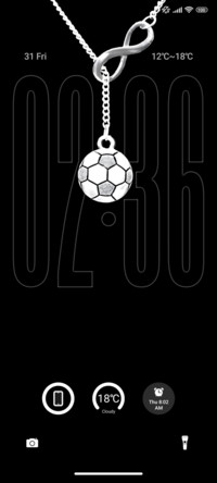 Soccer Necklace