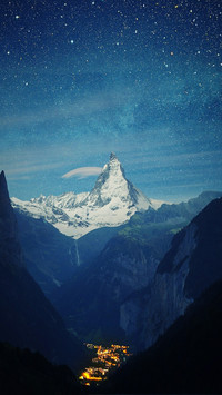 远山淡影